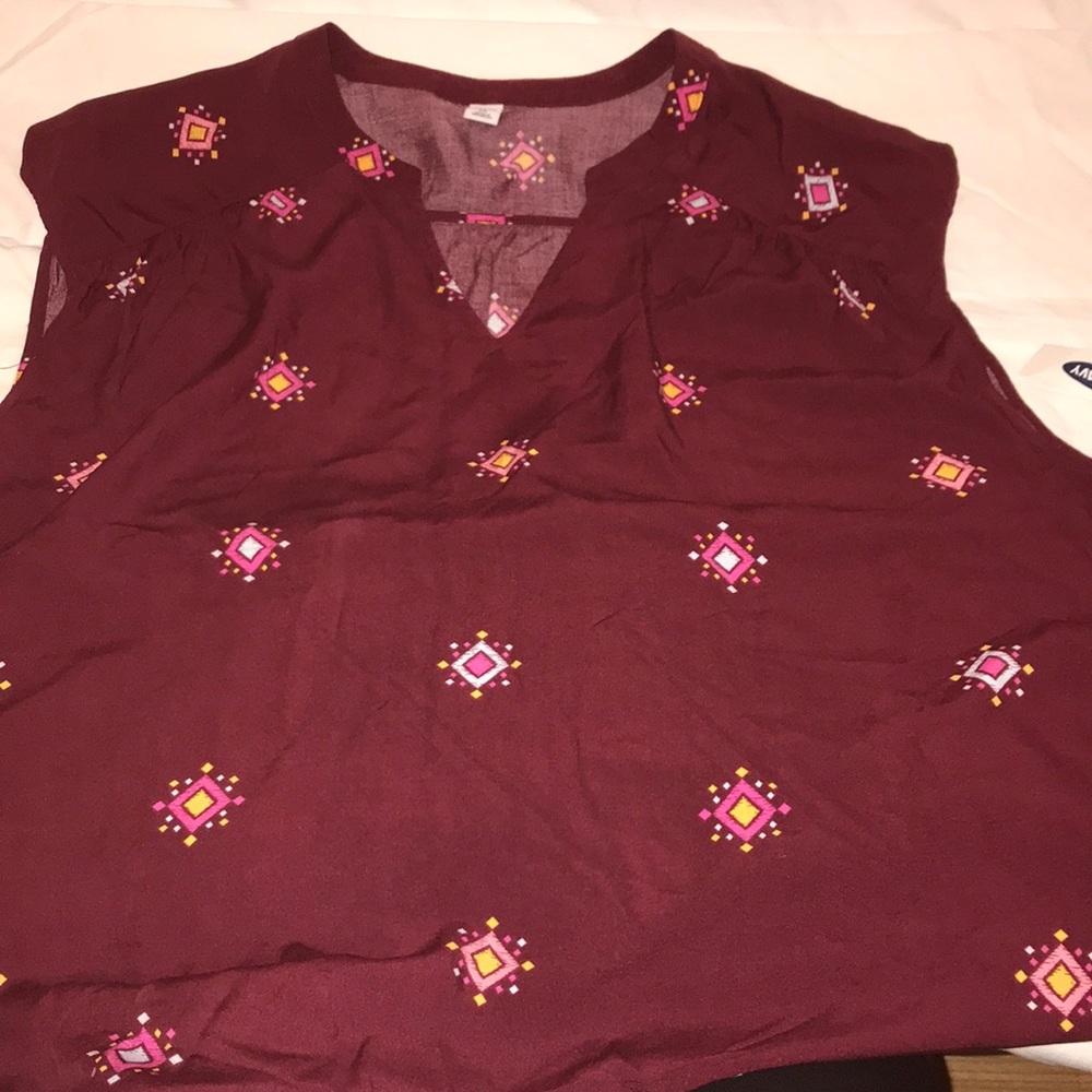 Sleeveless top